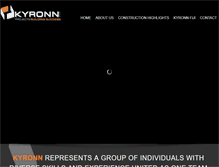 Tablet Screenshot of kyronn.com.au